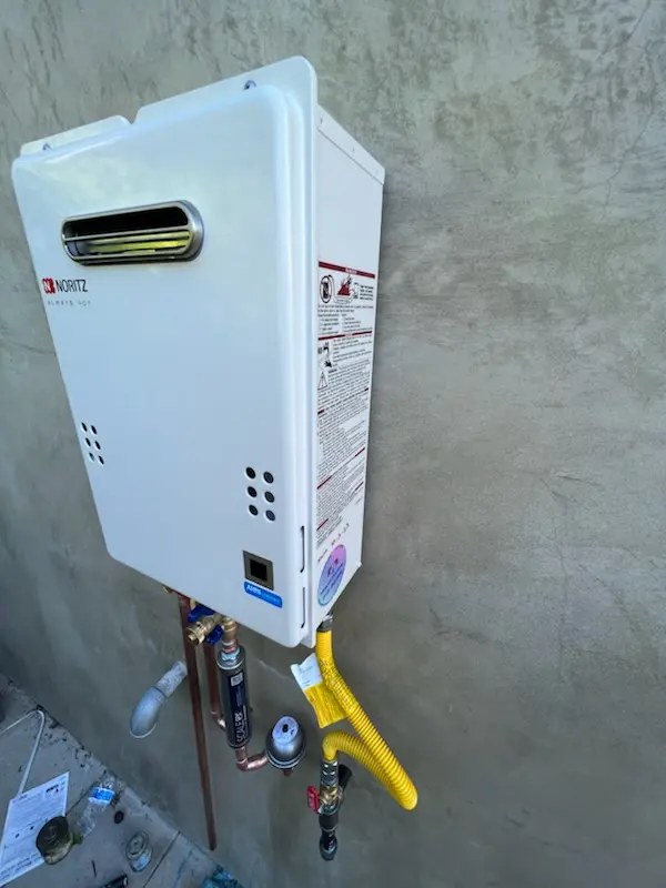 Tankless water heater installation for Antioch homes